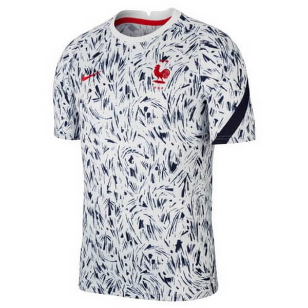 Authentic Camiseta Francia Pre Match 2020 Blanco